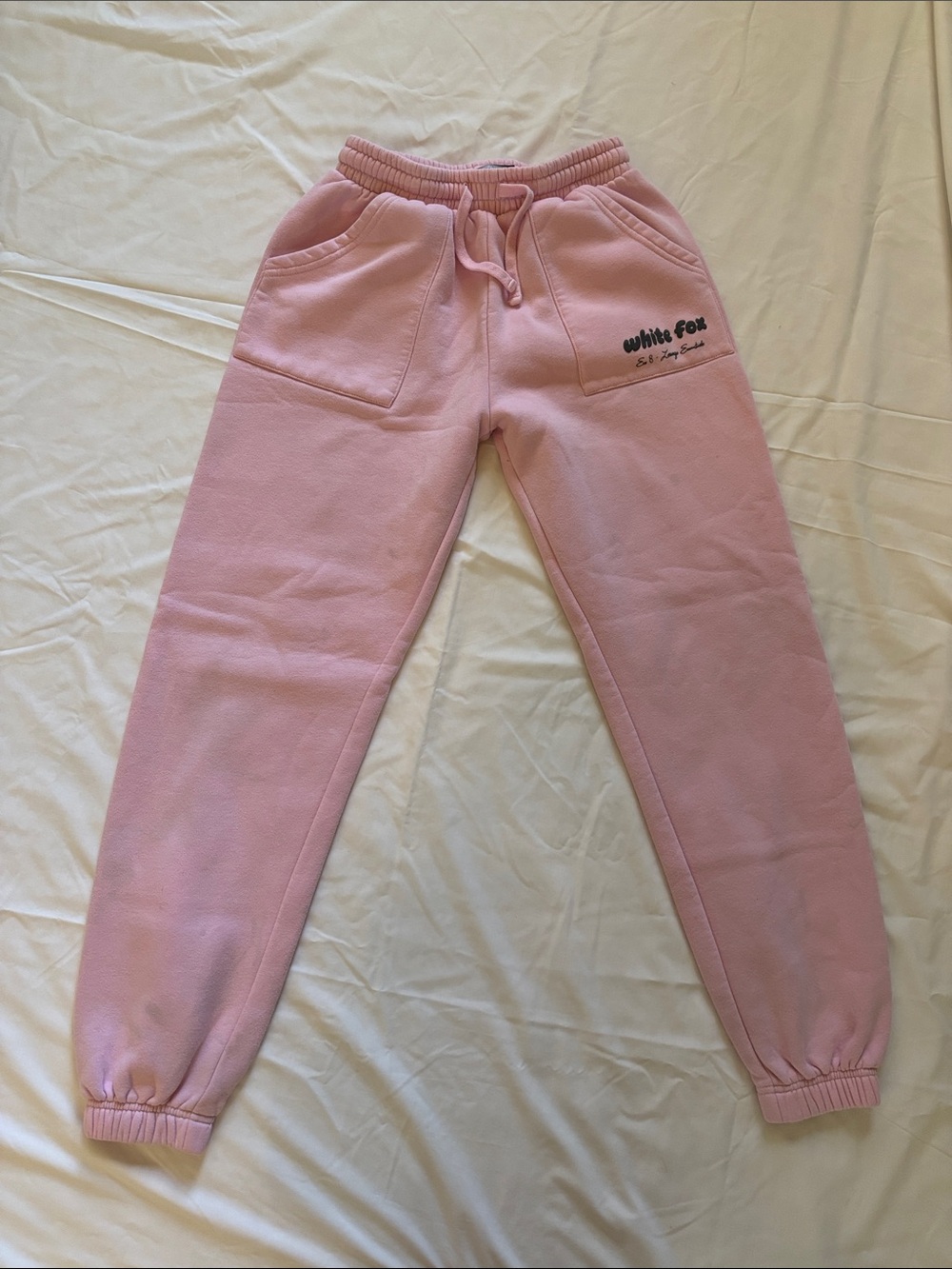 White Fox Boutique Offstage Sweatpants in Posy Pink!!
